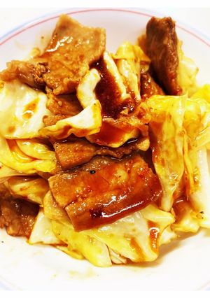 【回鍋肉風】ピリ辛肉炒め【簡単】-レシピのメイン写真
