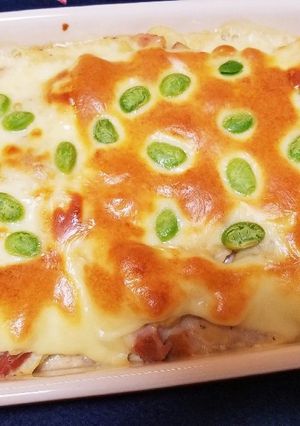 おからパウダーでカリフラワー味噌グラタン-レシピのメイン写真