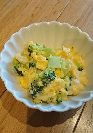 お弁当に！ブロッコリーと卵のマヨソテー-レシピのメイン写真