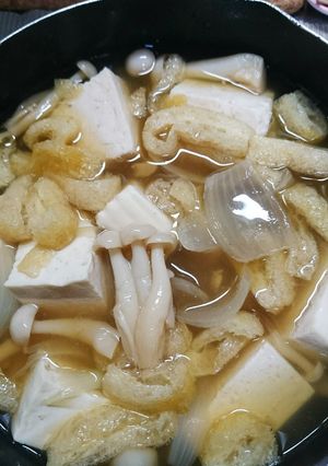 簡単！甘口豆腐の煮物(^○^)-レシピのメイン写真