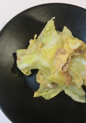春キャベツとツナの卵マヨソテー-レシピのメイン写真