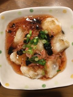 海老の香りが美味しい!餡掛け揚げだし大根-レシピのメイン写真