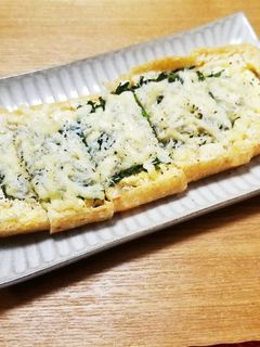 栃尾揚げ 大葉しらすチーズ焼き-レシピのメイン写真