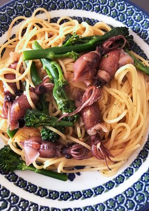 ★簡単★ホタルイカと菜の花のパスタ-レシピのメイン写真