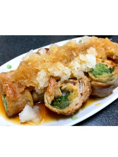 水菜の肉巻き、大根おろしポン酢-レシピのメイン写真
