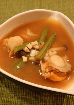ホタテのトマトスープ-レシピのメイン写真