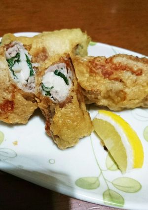 豚肉とエリンギの天ぷら-レシピのメイン写真