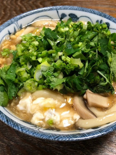 かき玉あんかけうどん-レシピのメイン写真