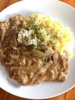 本格ポークストロガノフ-レシピのメイン写真