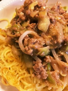 かた焼きそば 餃子餡かけ-レシピのメイン写真