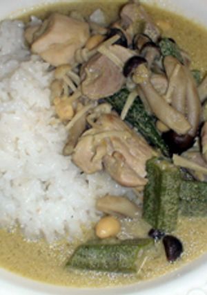 爽やかな辛さ☆和野菜タイグリーンカレー-レシピのメイン写真