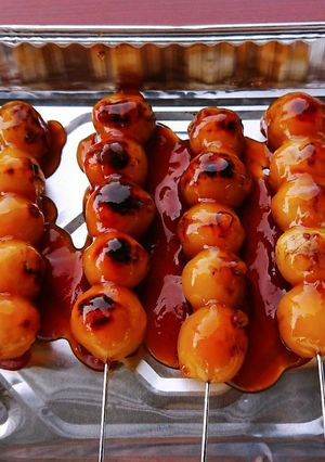 バーベキューのおやつに…みたらし団子-レシピのメイン写真