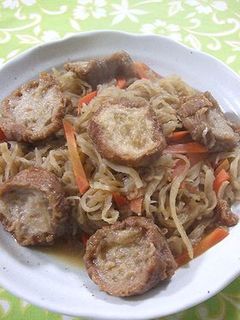 仙台麩(あぶら麩)と切干大根の煮物♪-レシピのメイン写真