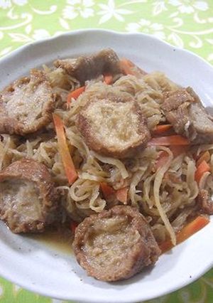 仙台麩(あぶら麩)と切干大根の煮物♪-レシピのメイン写真