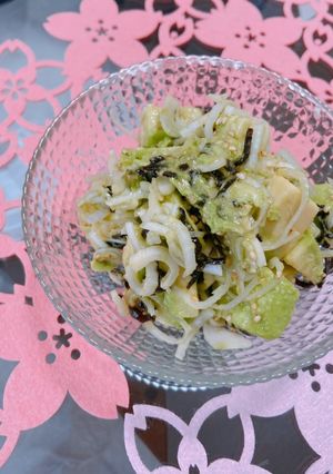 簡単5分！アボカド塩昆布☆-レシピのメイン写真