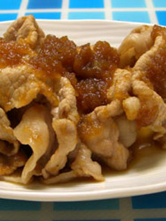 豚肉をたまねぎのタレで食べてみてチョ★-レシピのメイン写真