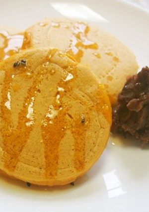 豆腐入り！米粉のきな粉ホットケーキ！-レシピのメイン写真