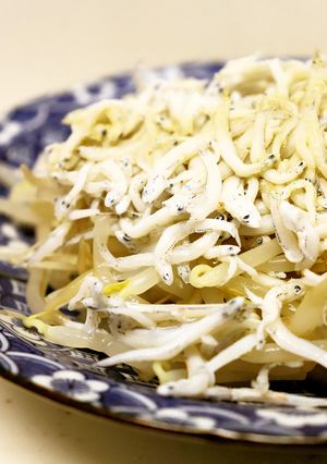 簡単♪美味♪もやし釜揚げしらすの甘酢かけ-レシピのメイン写真