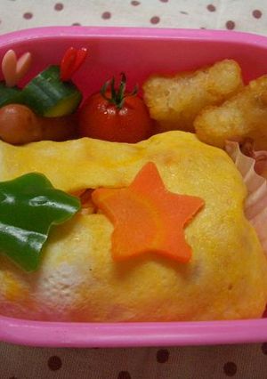 キャラ弁？☆弁当-レシピのメイン写真