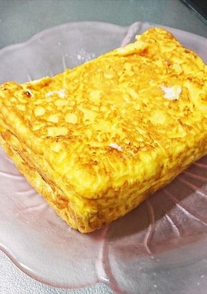 クリームチーズ卵焼き-レシピのメイン写真