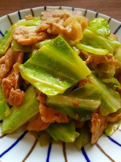 春キャベツと豚肉の炒めもの-レシピのメイン写真