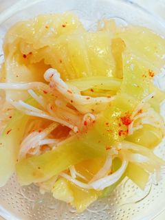 簡単!キャベツとエノキの中華風サラダ♪-レシピのメイン写真