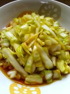 キャベツの麺つゆ浅漬け-レシピのメイン写真