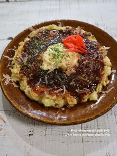 豆腐入りふわふわ豚玉お好み焼き-レシピのメイン写真
