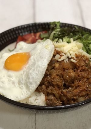 ワンプレート！簡単！１５分でタコライス！-レシピのメイン写真