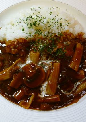 マカロニ入りハヤシライス(^^♪-レシピのメイン写真