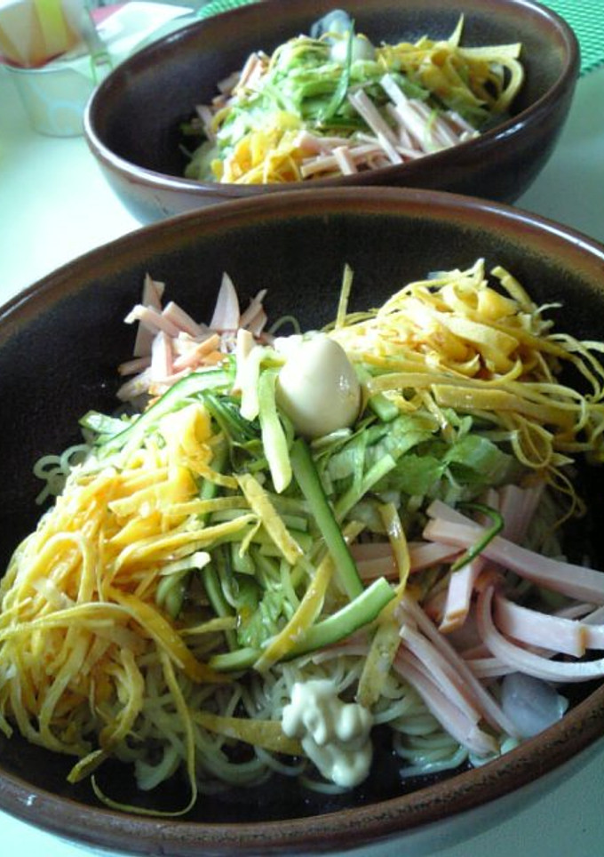 ごま油で風味付け　冷やし中華-レシピのメイン写真