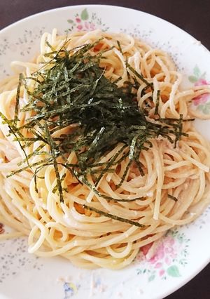 明太子クリームパスタ-レシピのメイン写真