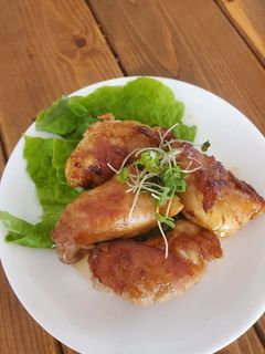 簡単餅の豚肉巻き-レシピのメイン写真