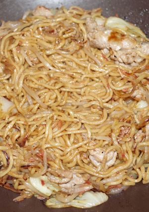 ソース焼きそば(業務スーパー麺1Kg)-レシピのメイン写真