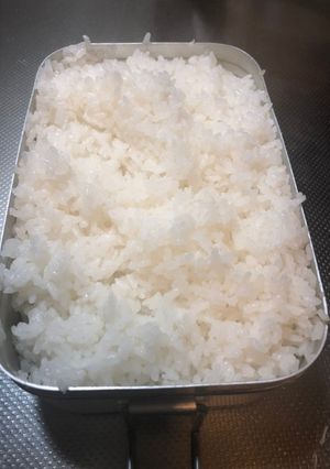 ラージメスティン自動炊飯3合キャンプ35-レシピのメイン写真