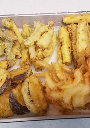 何食べ⭐️佳代子さんの夏野菜天ぷら-レシピのメイン写真