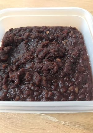 ホットクック　粒あん　甘さ控えめ-レシピのメイン写真