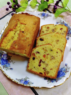ラム酒漬けドライフルーツケーキ♬-レシピのメイン写真