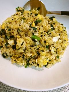 ニラ卵チャーハン-レシピのメイン写真