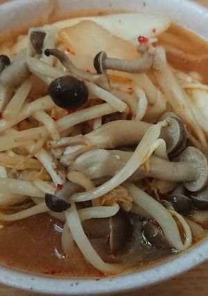 あまりもので貧乏キムチスープ-レシピのメイン写真