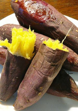 焼き芋　コンベクションオーブン使用-レシピのメイン写真