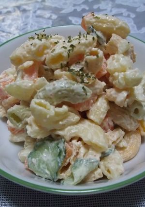 たらマヨマカロニサラダ-レシピのメイン写真