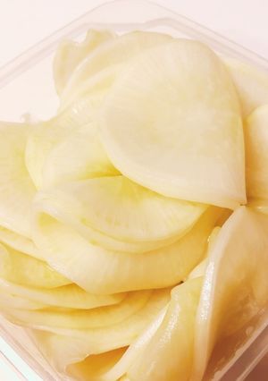 お口直しに薄切り大根の副菜-レシピのメイン写真