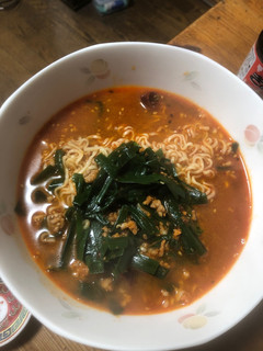 台湾サッポロ一番ごま味ラーメン-レシピのメイン写真
