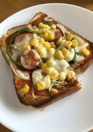 簡単っす！適当おいしいピザトースト-レシピのメイン写真