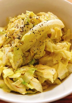 レンチンキャベツのカレーマヨネーズ和え-レシピのメイン写真