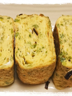 お弁当に☆甘くない青のり塩昆布卵焼き-レシピのメイン写真