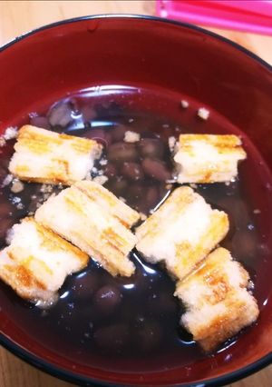 おかき入りぜんざい-レシピのメイン写真
