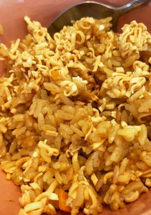 炊飯器でカップヌードルカレーごはん-レシピのメイン写真