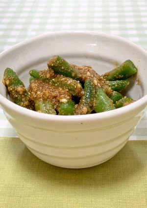 簡単に作れる胡麻和え〜(o˘◡˘o)♡-レシピのメイン写真